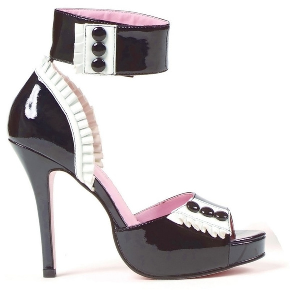 Leg Avenue Shoes Adult French Maid Shoe Leg Avenue